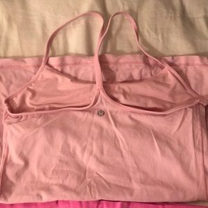 Baby Pink Lululemon Y-back Tank!! Size 6